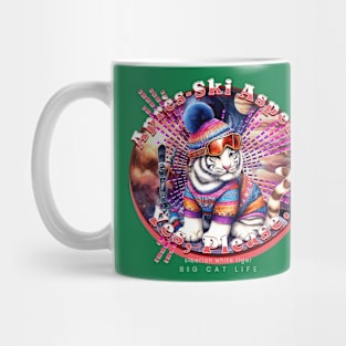 Apres-Ski Aspen Cosmic Beanie White Tiger 74T Mug